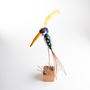 Open image in slideshow, Exotic &quot;Bird with Attitude&quot; Sculpture
