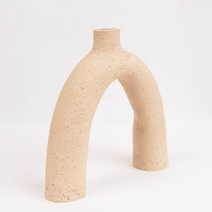 Biscuit Leggy Vase - Rock Paper Scissors