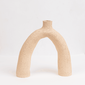 Open image in slideshow, Biscuit Leggy Vase - Rock Paper Scissors
