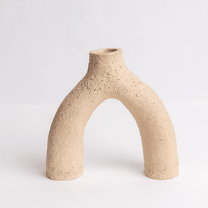 Biscuit Leggy Vase - Rock Paper Scissors