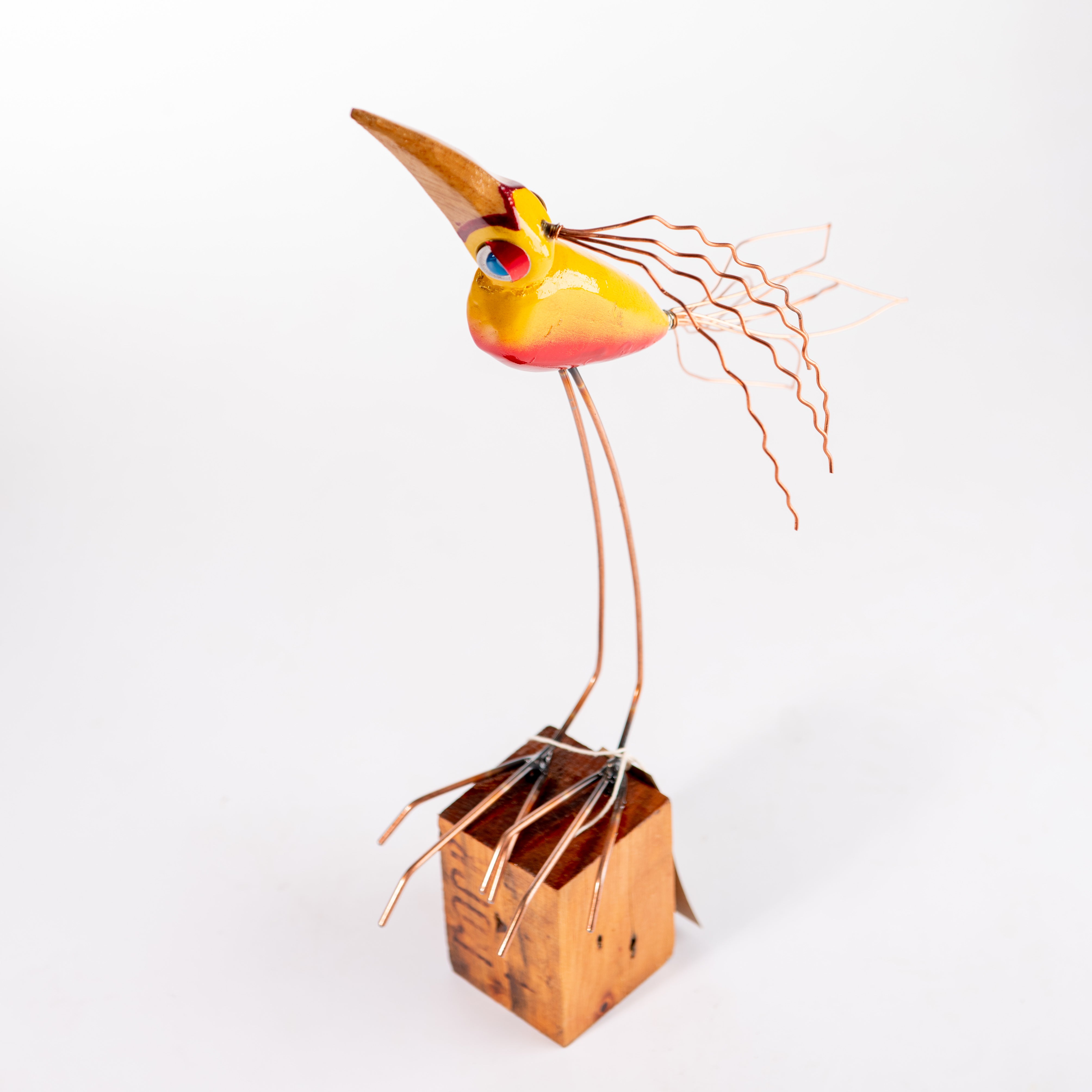 Exotic "Bird with Attitude" Sculpture